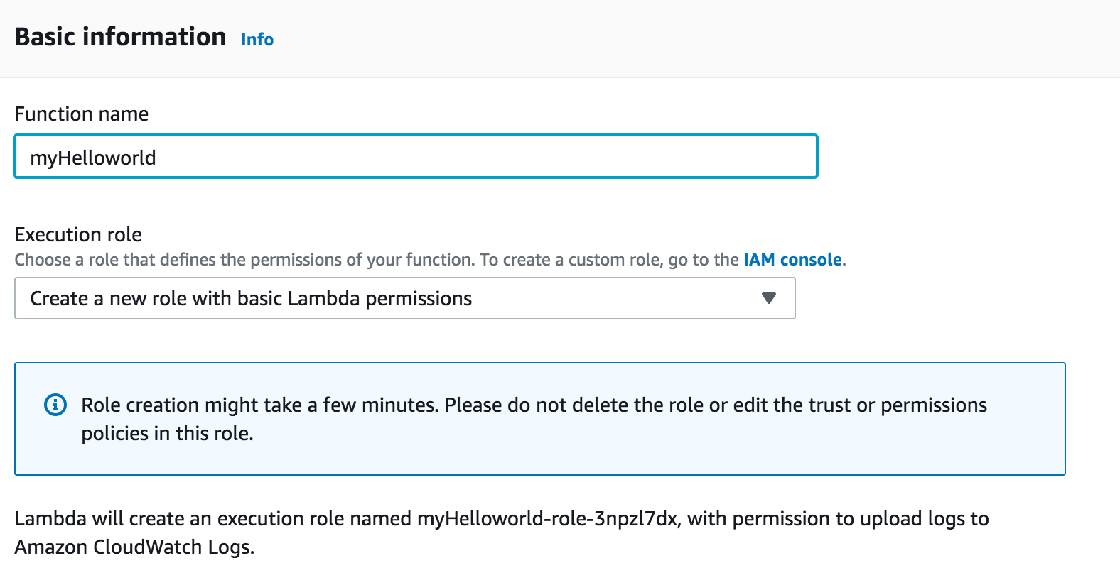 AWS lambda HelloWorld!!!. This post is originally published… | by ...