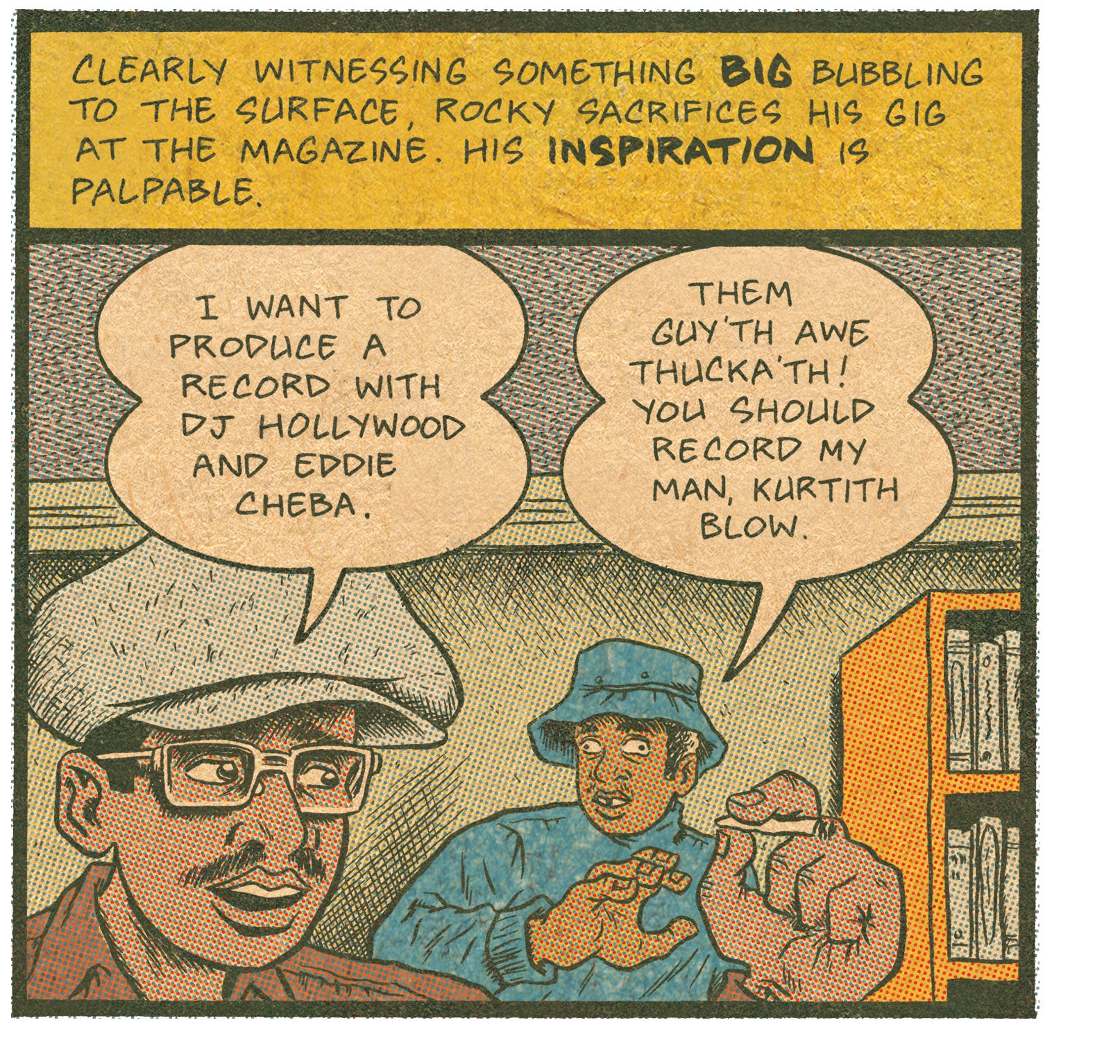 The Race to Make the First Rap Record Begins by Ed Piskor The Nib