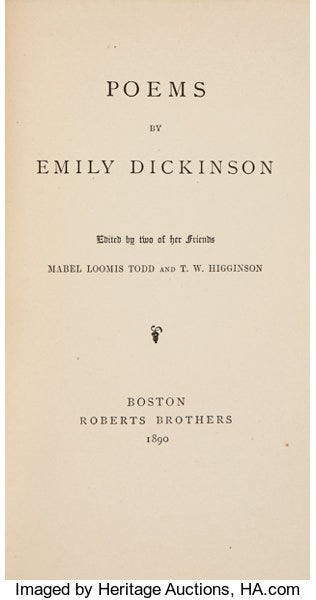 Poems (1890). A Book that Changed the World | by Coreena Matter-Encinas ...