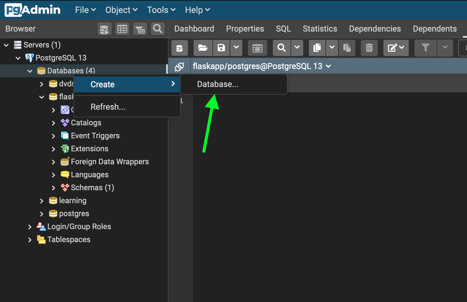 Sending Data From A Flask App To Postgresql Database By Brendan Ferris Towards Data Science