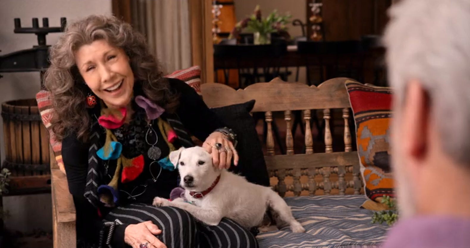 The High Drama Fashion of Grace and Frankie, Season 5 by Angeline