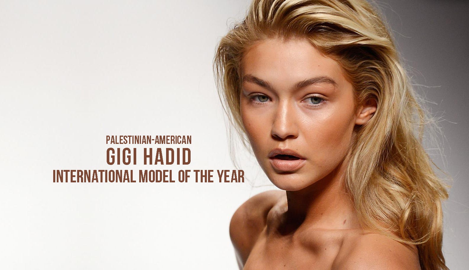 Palestinian Gigi Hadid crowned global model of year | by The Palestine  Project | Medium