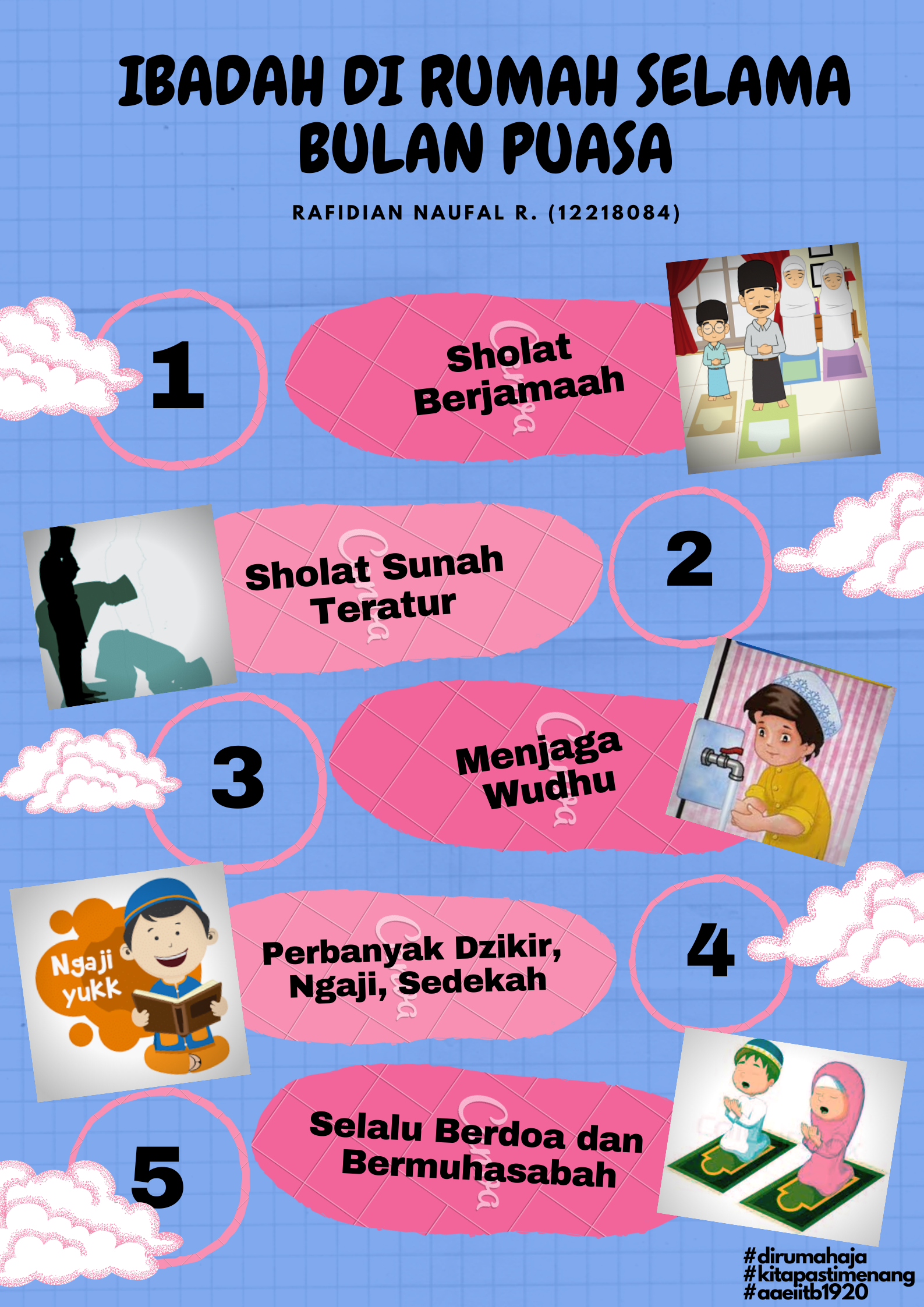 Ramadhan Berkah Walau Tanpa Keluar Rumah Rafidian Naufal