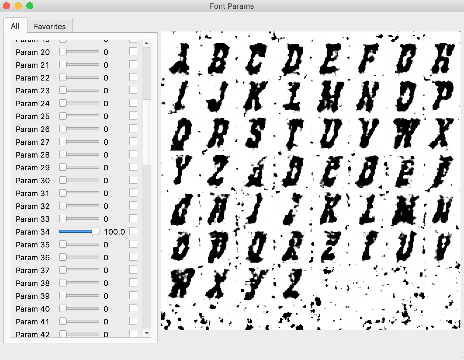 Font Generation with Variational Autoencoders by Yigit Atay The