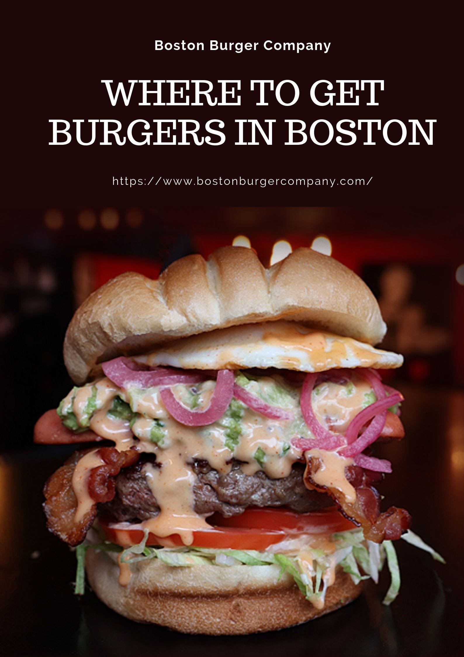 Best Restaurants For Burger In Boston Boston Burger Company Medium