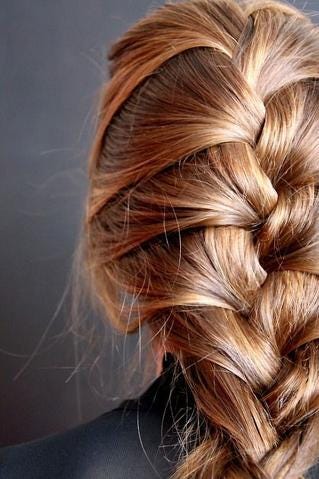 French Braid Hairstyle Tutorials For Beginners By Sara Hair Medium