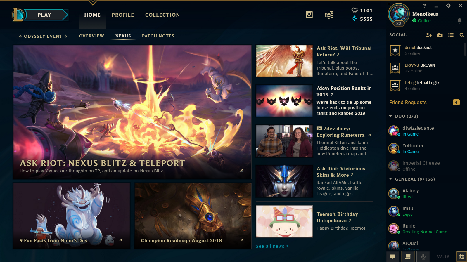 The UI of League of Legend's Client | by Dat-Thanh Nguyen | Medium