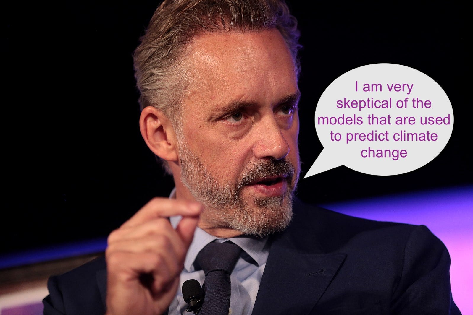 Jordan Peterson: climate change denier and faux science-lover | by Michael  Barnard | The Future is Electric | Medium