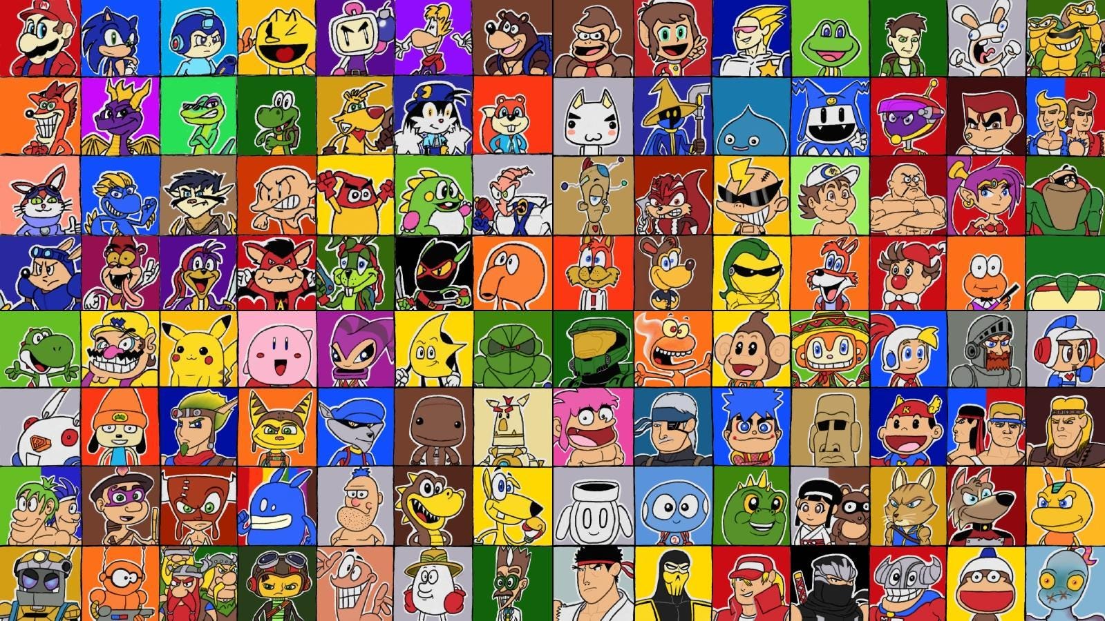 Choose Your Character Video Games Edition By Javier Reyes Popcandie Medium Choose Your Character Video Games Edition By Javier Reyes Popcandie Medium