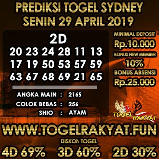 Togel Master Sydney Senin
, Prediksi Togel Sydney Senin 29 April 2019 By Media Rakyat Medium