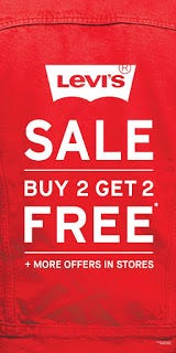 Levi's Sale. Buy 2 Get 2 Free!. . | by 
