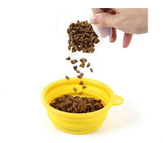 small pet food container