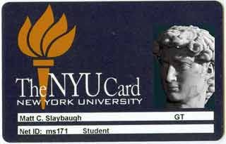 Nyu Id Card Replacement
