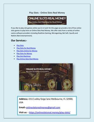 Free Slots Real Money Instantly Free Slots Real Money Instantly