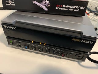 Ingesting DV and HDV in 2020. I have a stack of MiniDV and HDV tapes… | by  David Sayed | Medium