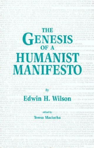 The First Humanist Manifesto a foundation in conversation by David