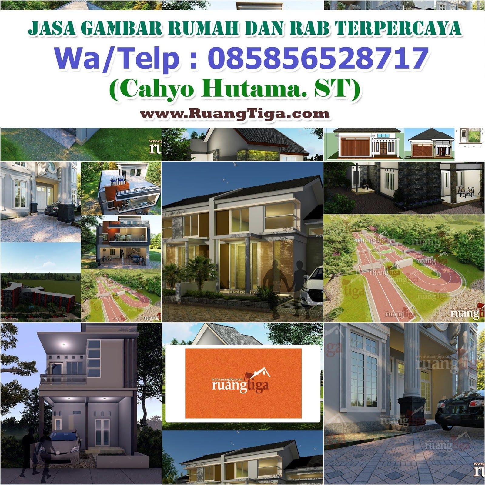 085856528717 Biaya Desain Rumah Per Meter Jasa Gambar Teknik