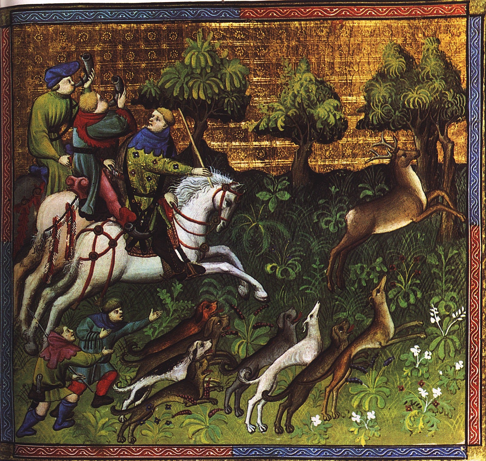 medieval hunting dogs