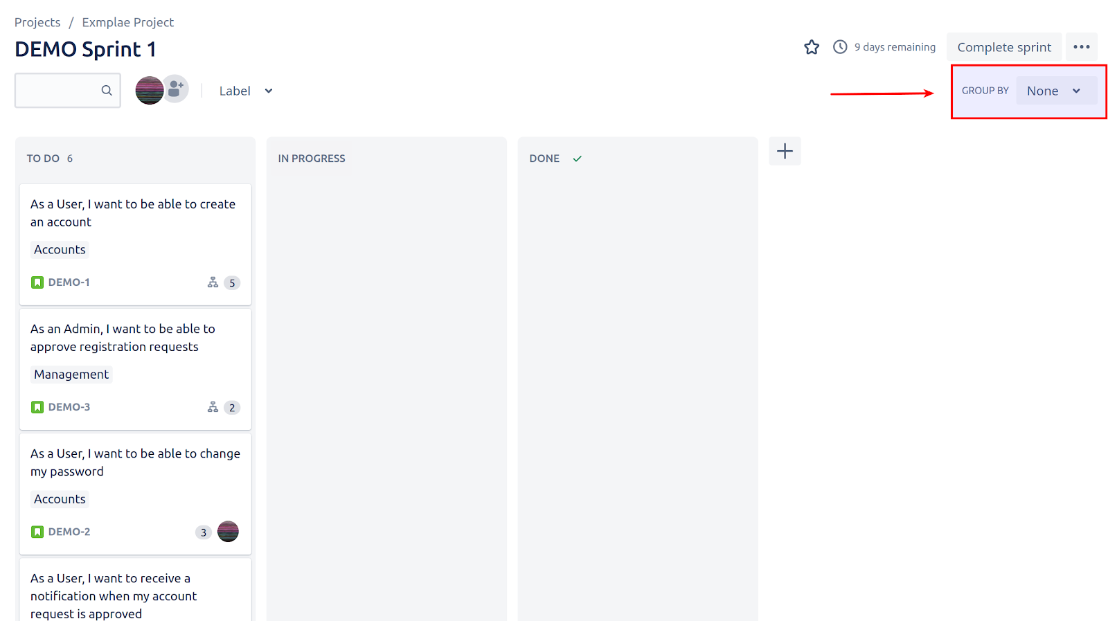 Viewing subtasks in Jira board. When I started using Jira to manage our