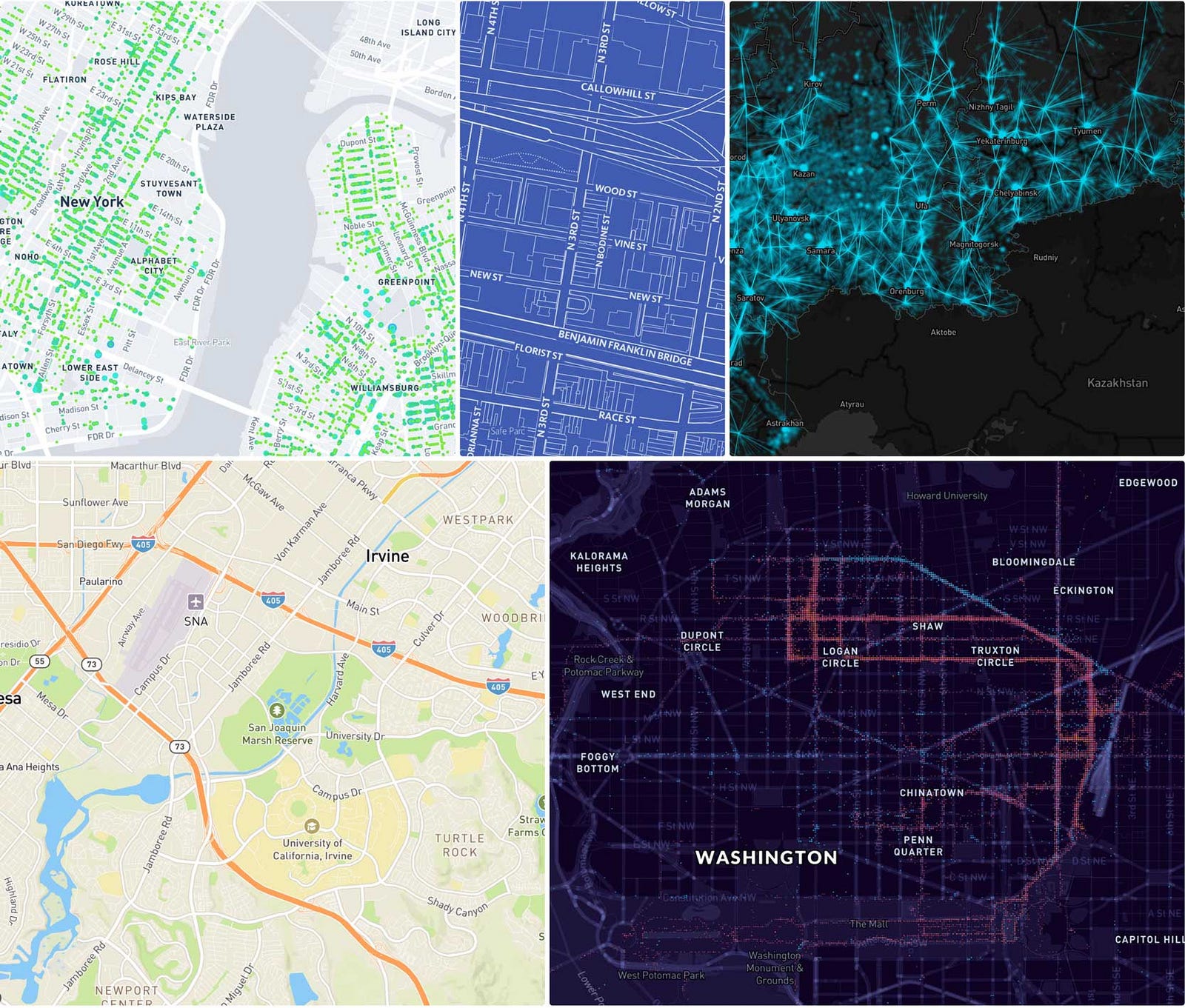 Introducing the Mapbox Studio gallery by Mapbox maps for developers