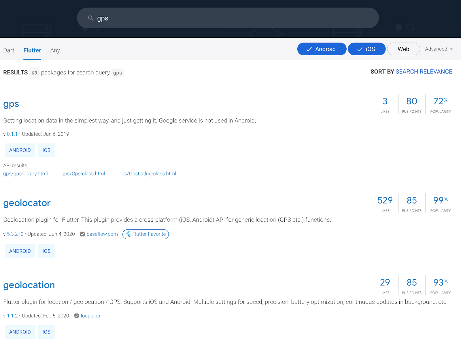 Introducing a brand new pub.dev Dart