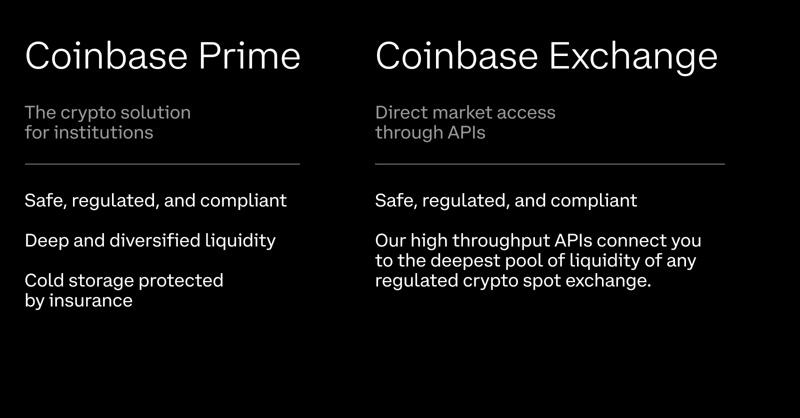 Coinbase Institutional is proud to announce the unveiling ...