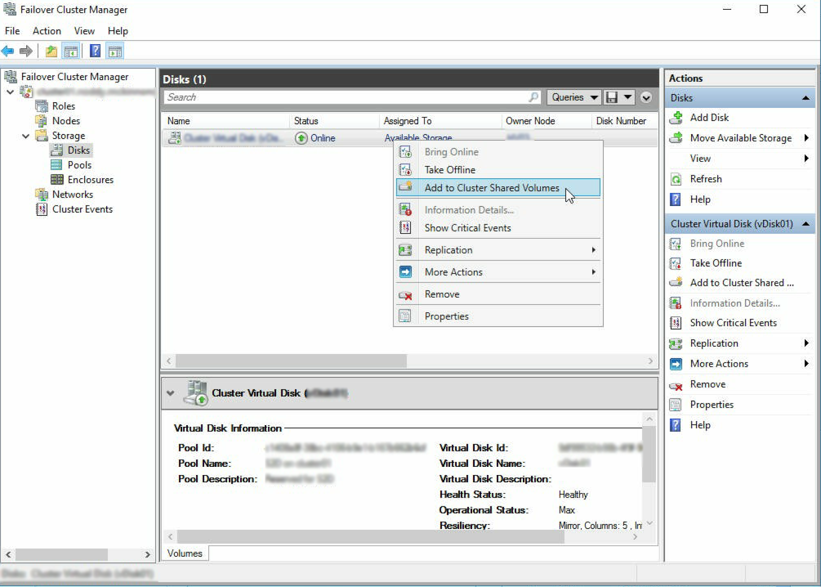 Setting up and configuring Storage Spaces Direct in Windows Server 2016