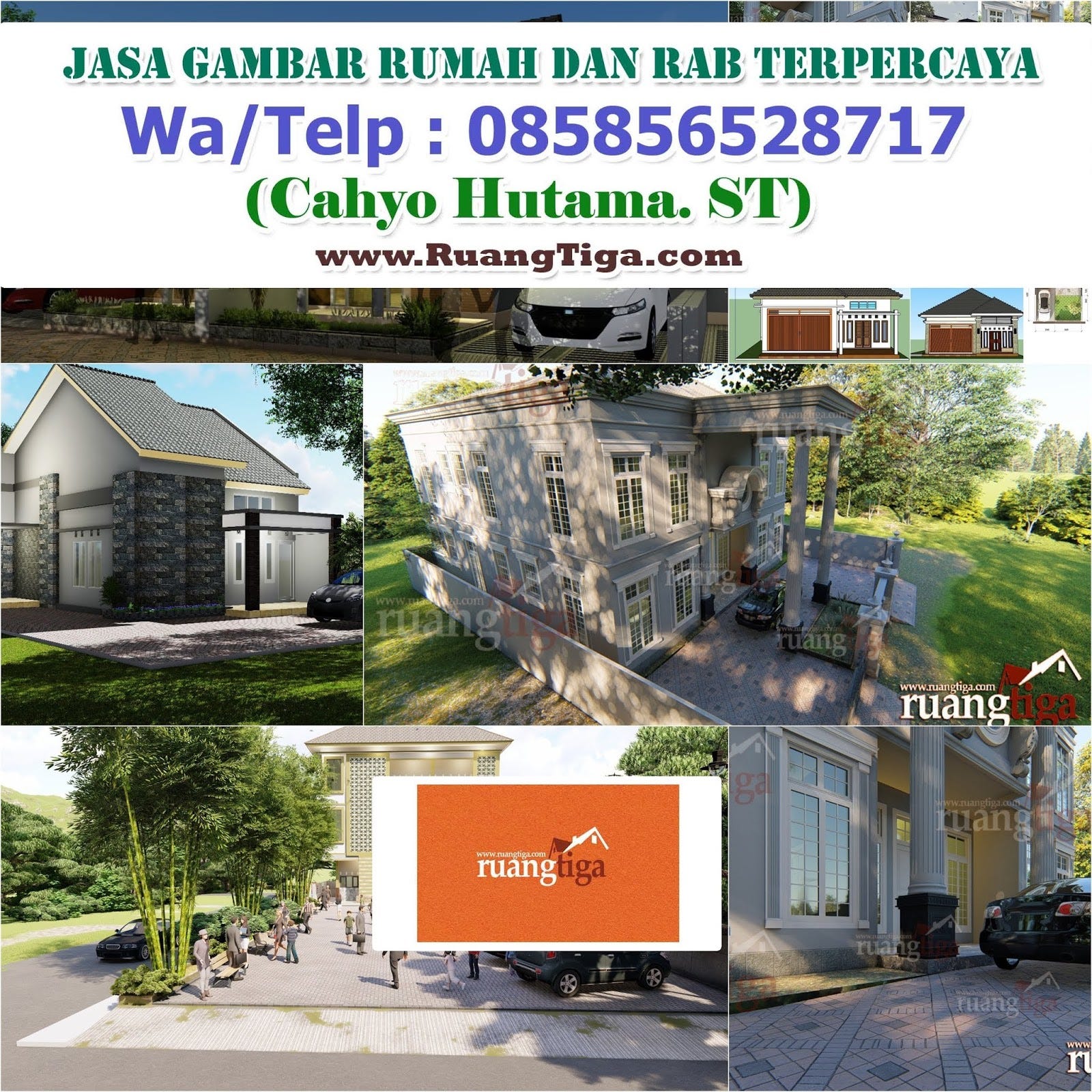 085856528717 Biaya Desain Rumah Per Meter Jasa Gambar Teknik