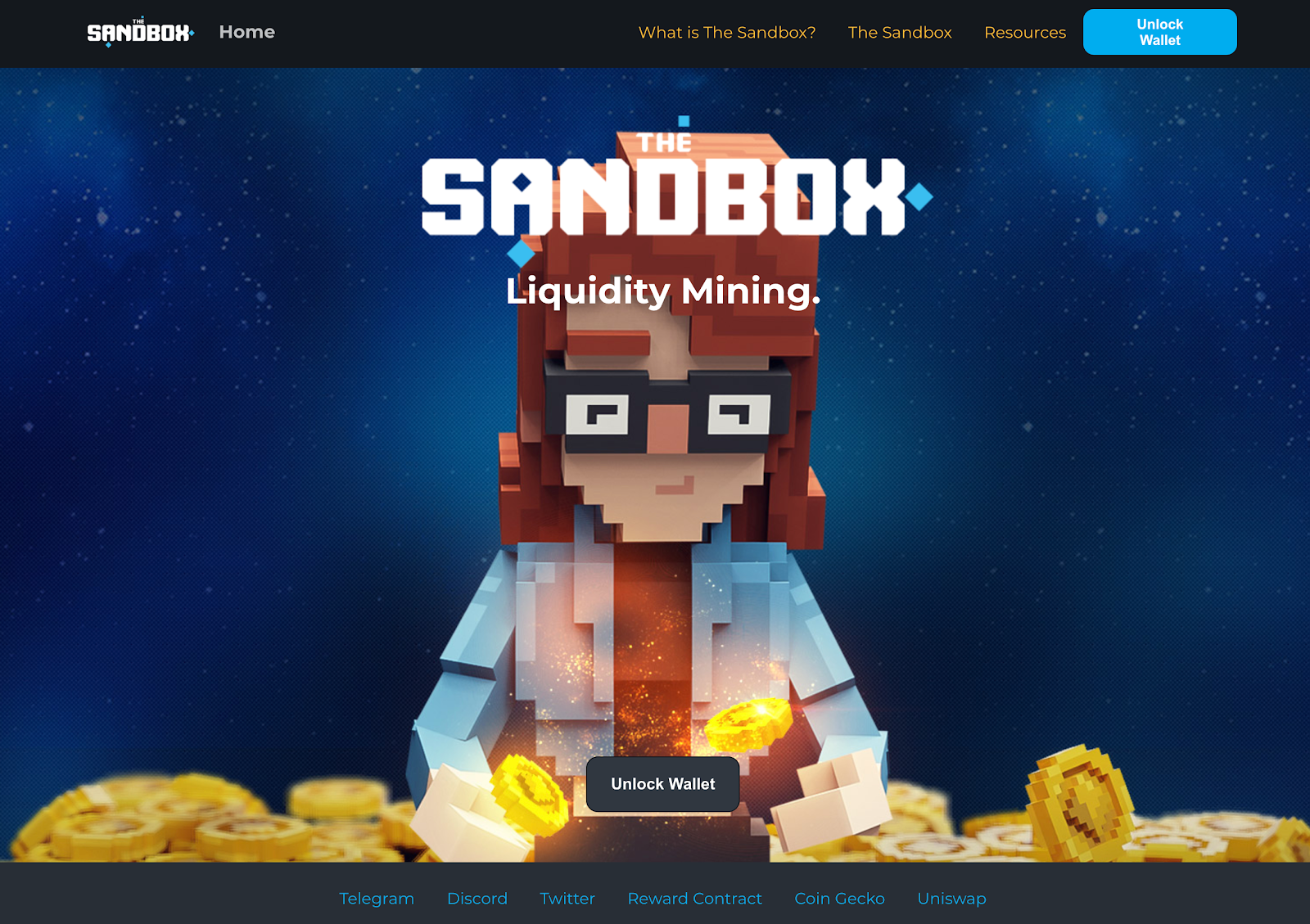 Introducing: SAND Liquidity Mining | by The Sandbox | The ...