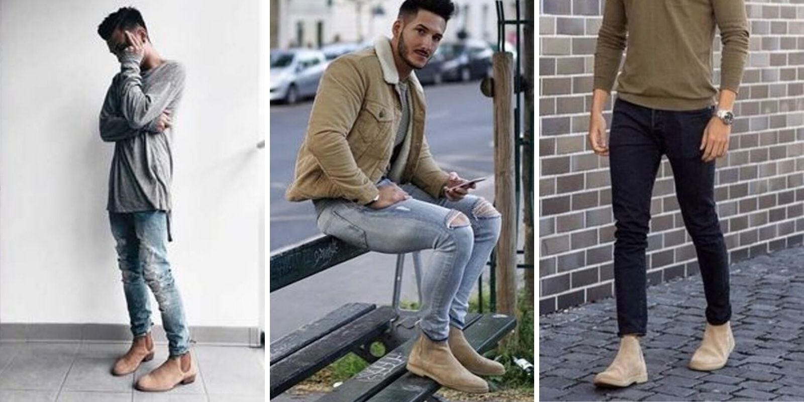 chelsea boots casual look