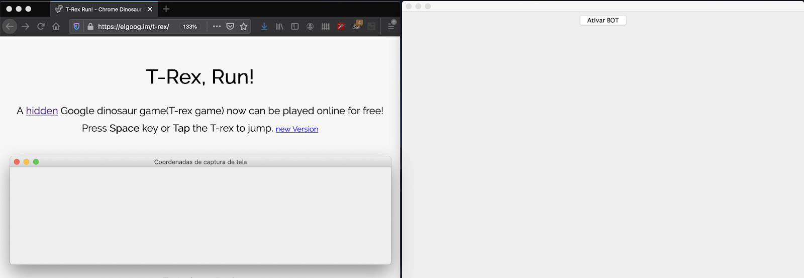 Como jogar o Jogo do Dinossauro do Google online no navegador Chrome