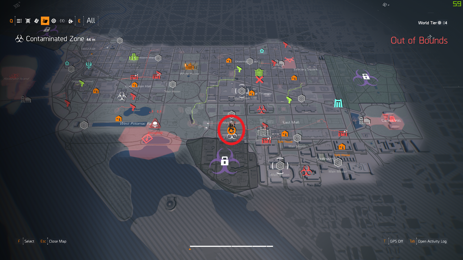 The Division 2: Spitzel-Karten Fundorte – KLHB