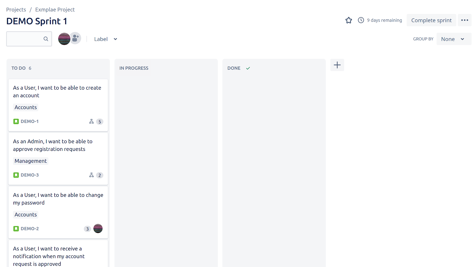Viewing subtasks in Jira board. When I started using Jira to manage our