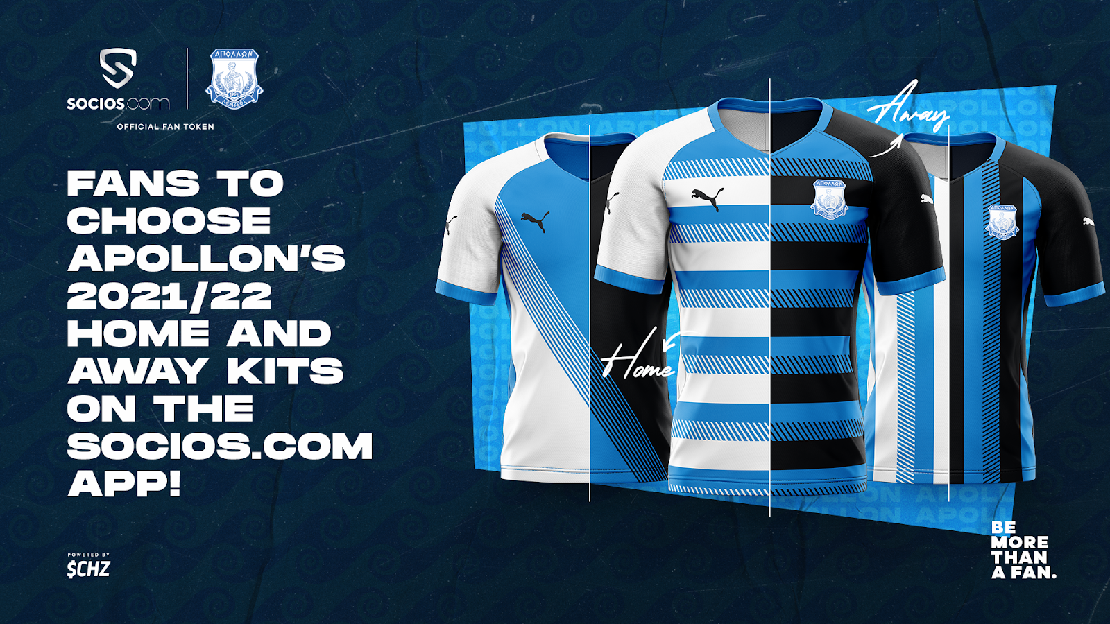 First The Team Now The Kit Cypriot Club Apollon Fc Lets Fans Make The Big Calls By Chiliz Chiliz Jan 21 Medium