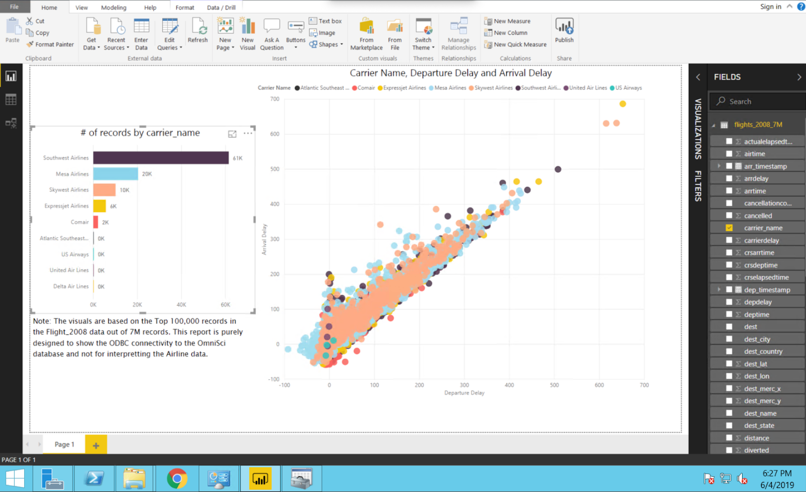 Using OmniSci As Data Source For Power BI By Veda Shankar Medium