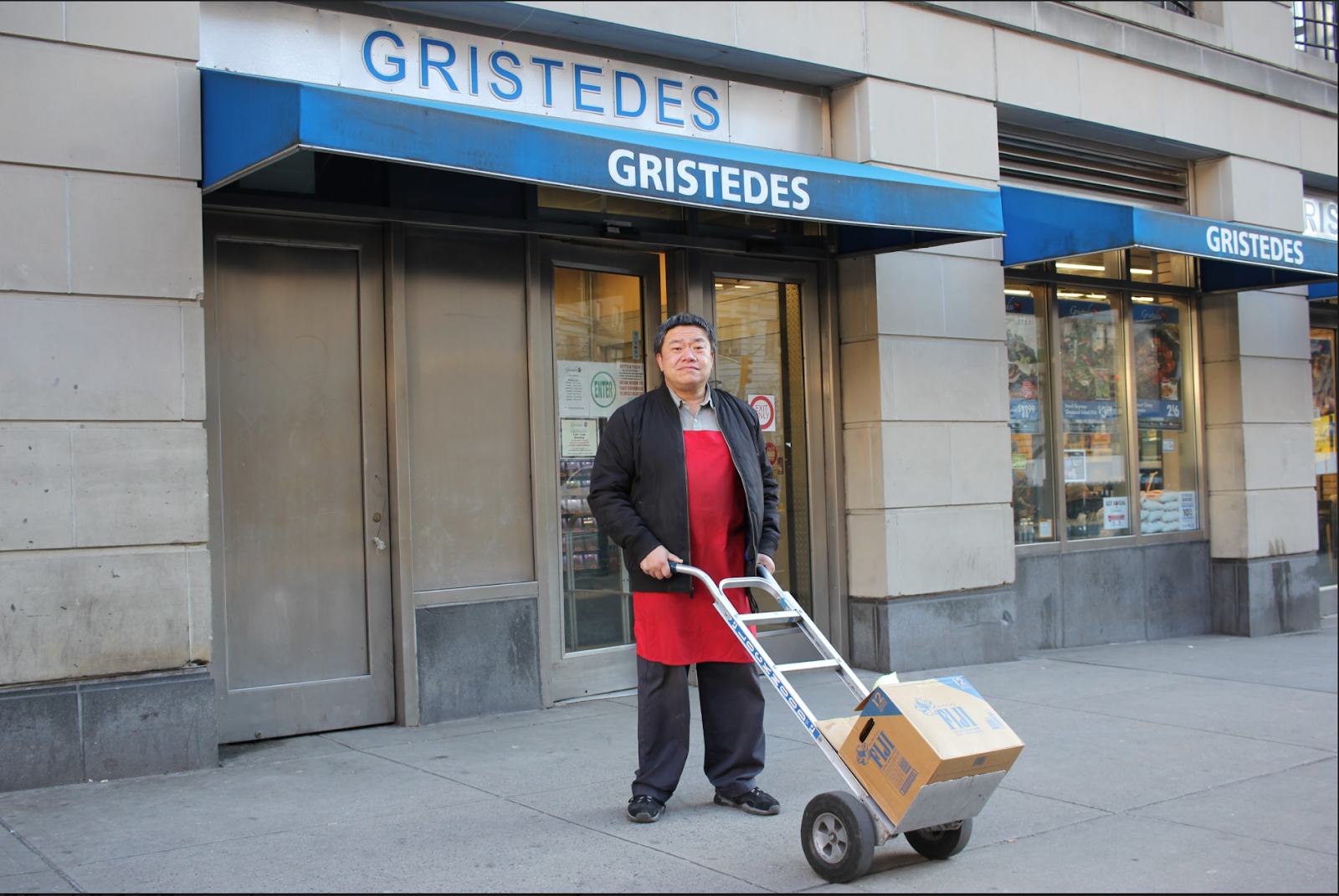Norman Chin Grocery Store Worker New York City By American