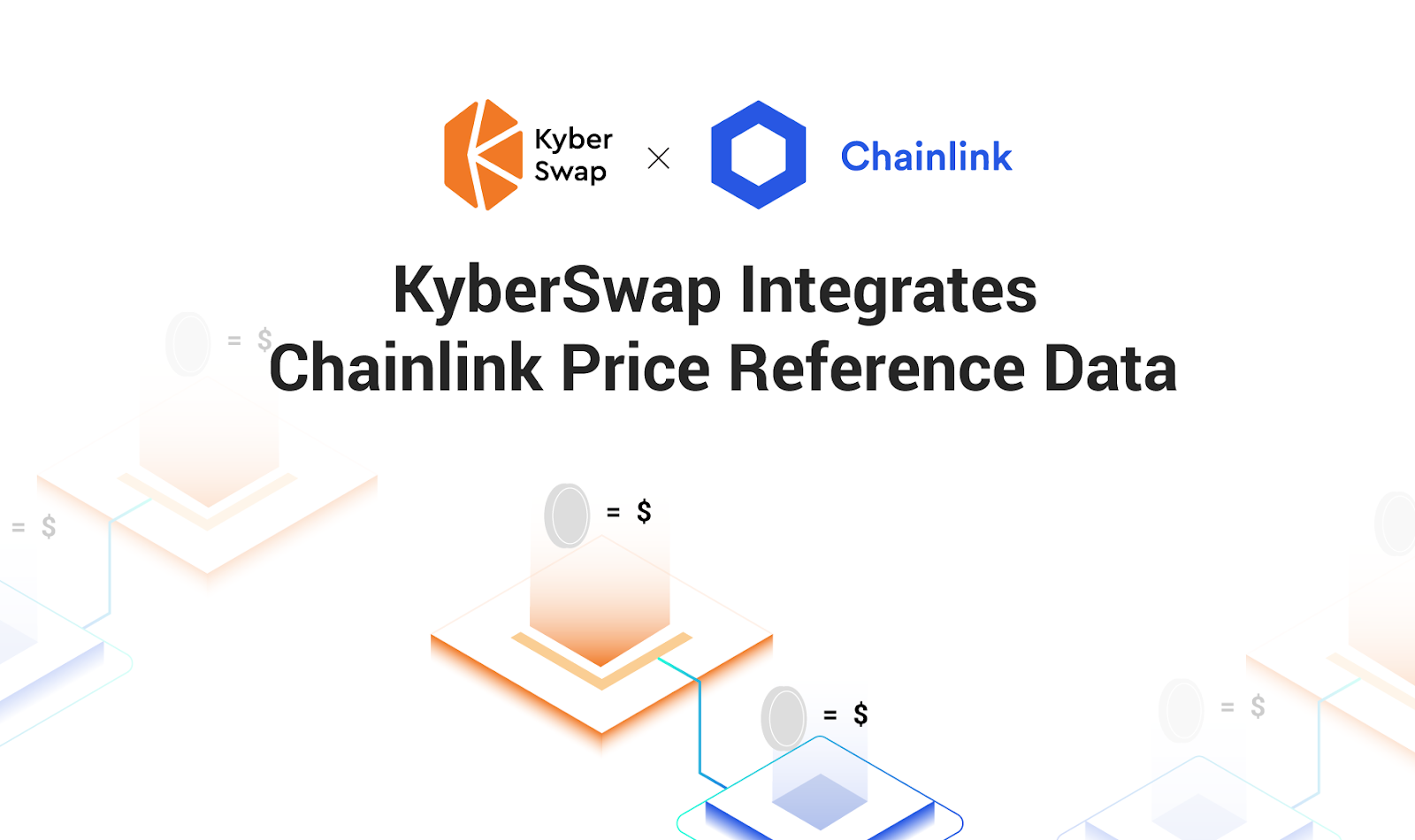 chainlink price oracles feed kyber network