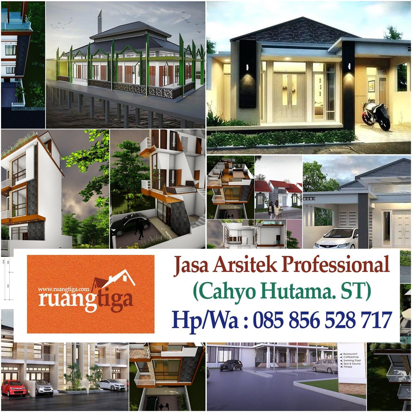 Jasa Desain Rumah Online Murah - DUKAN-RU