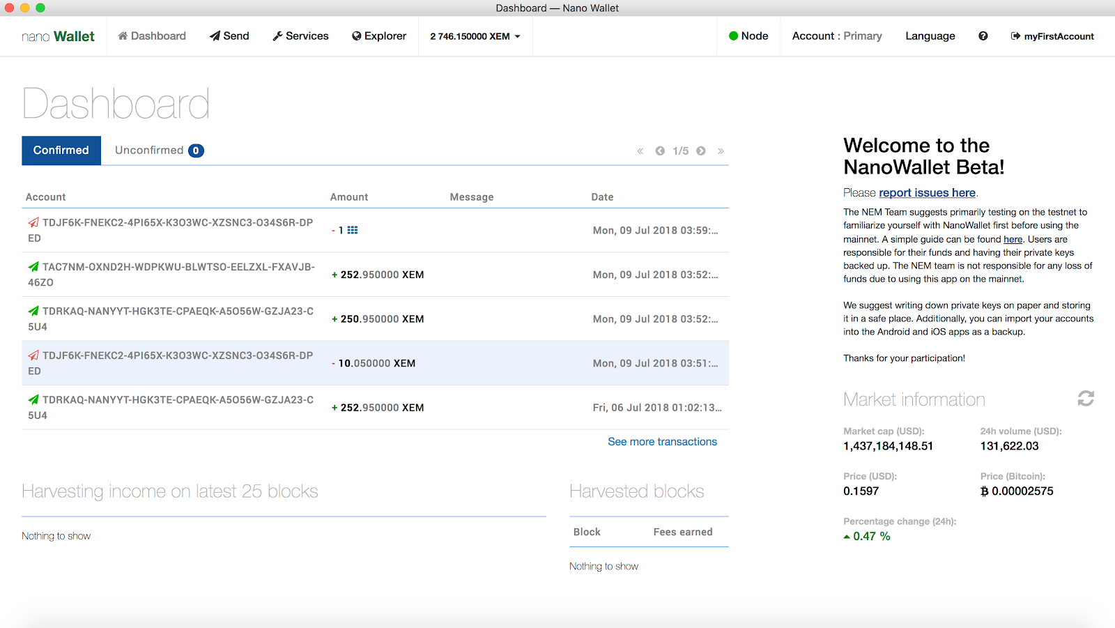 Wallet And User Account In Several Cryptocurrency Systems Nem By Kc Tam Medium
