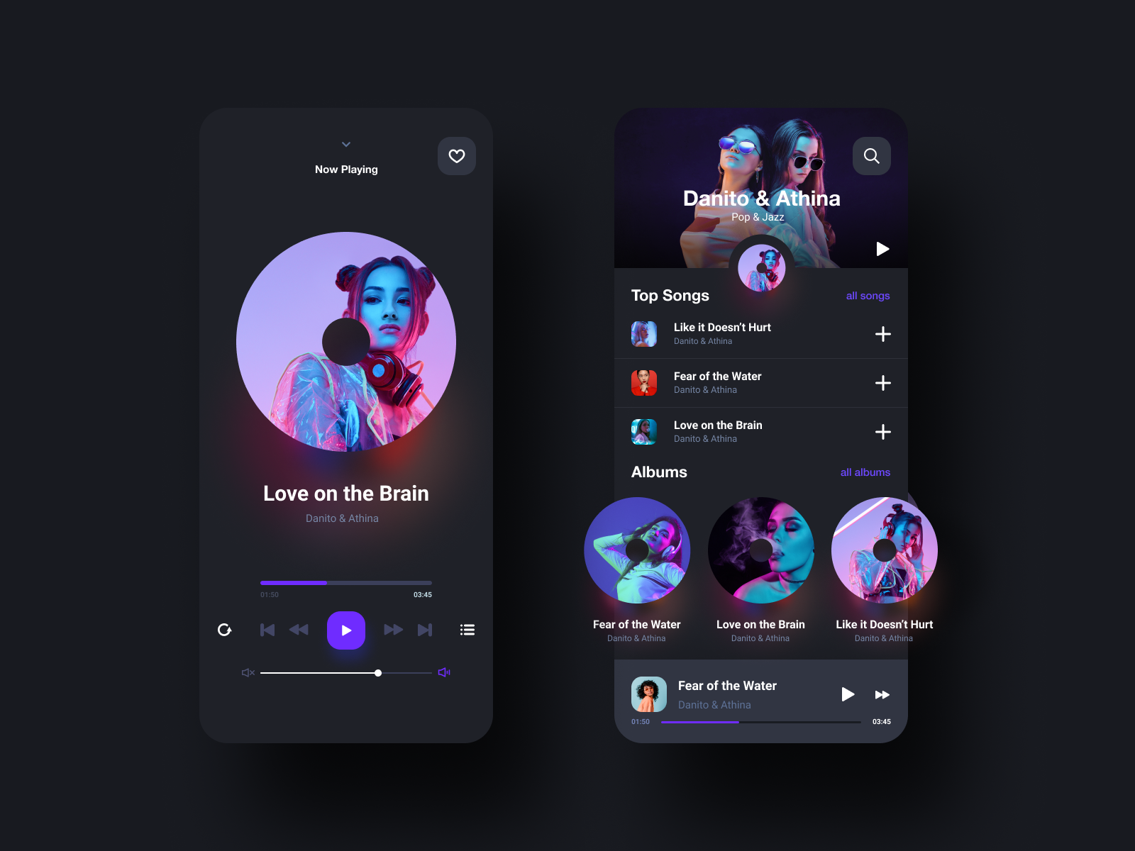 40 HQ Pictures Island Designer App For Player 2 / Music Application Dark Design by Urmi Islam | Dribbble ...