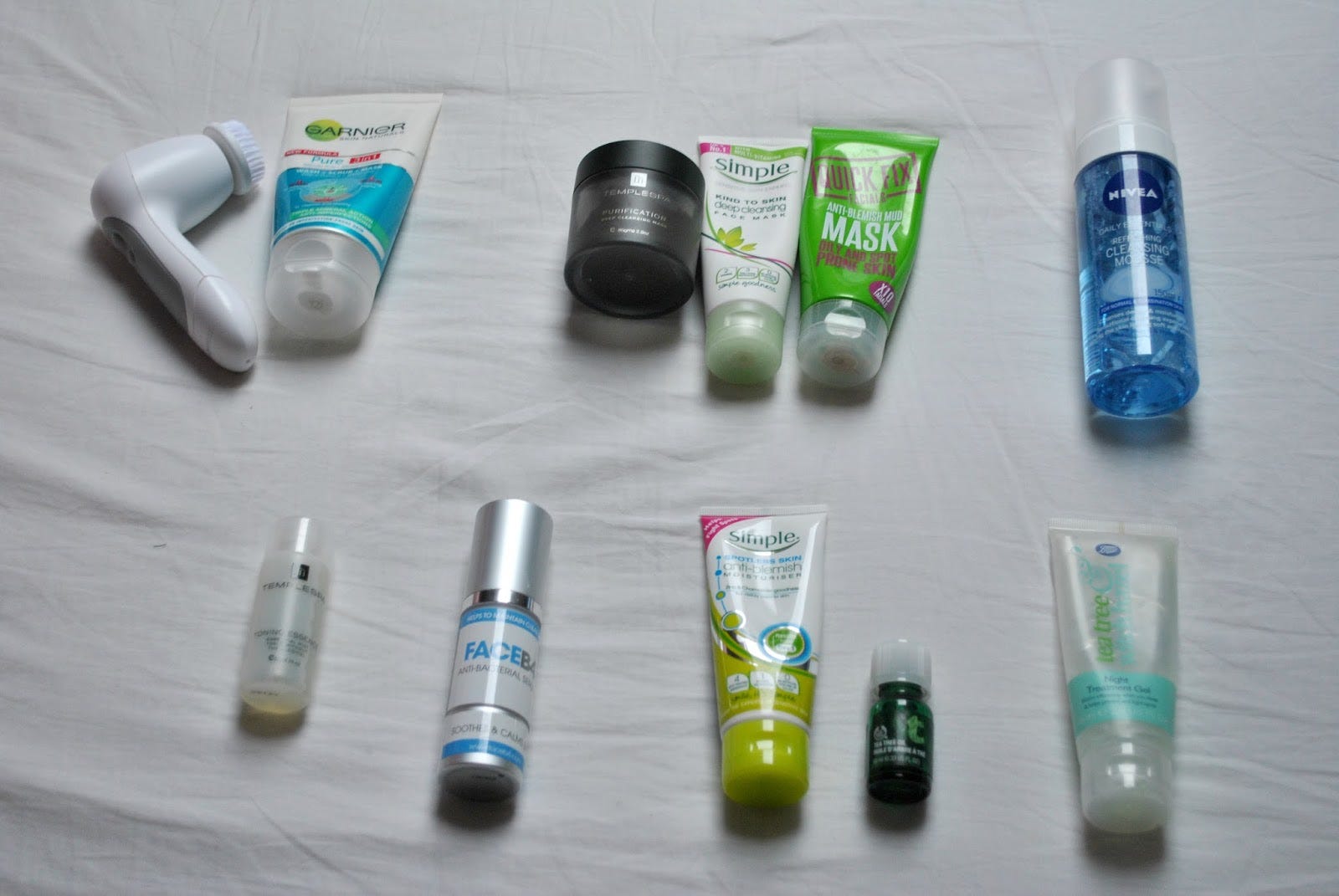 skincare routine for blemished skin