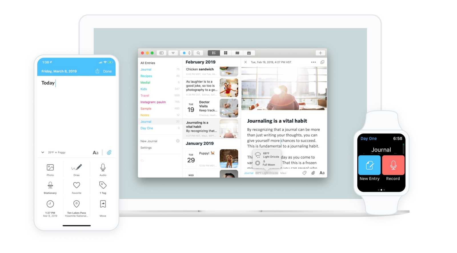 Day One Evernote