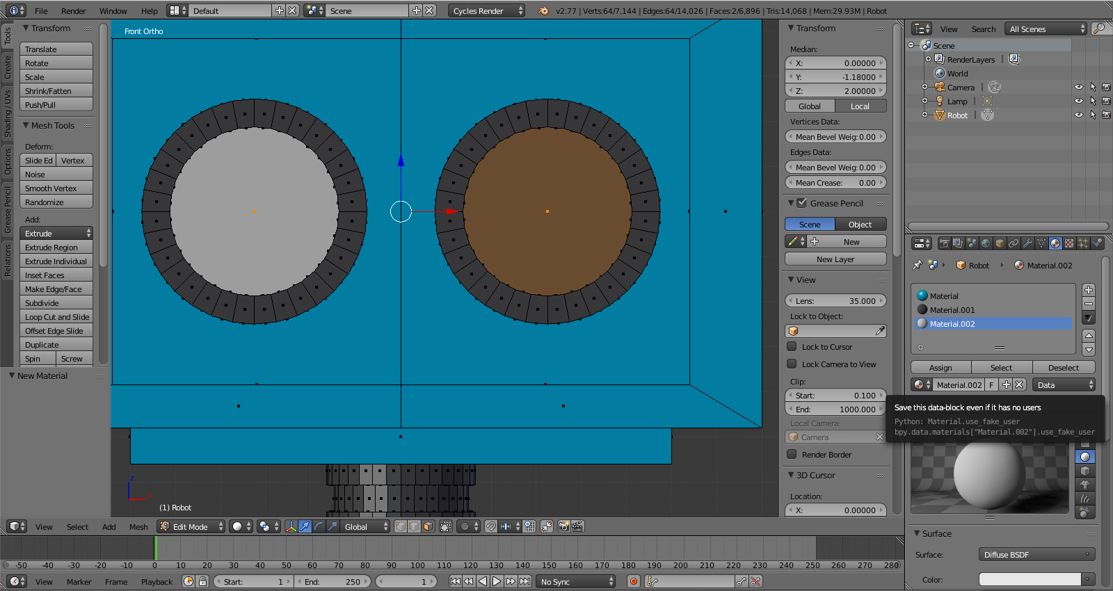 Beginner Blender Materials & Shape Keys by Jared Nielsen Medium