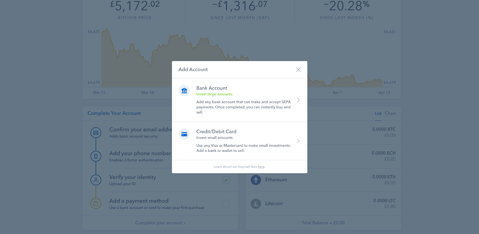How To Set Up Your Coinbase Account / Purchase ...