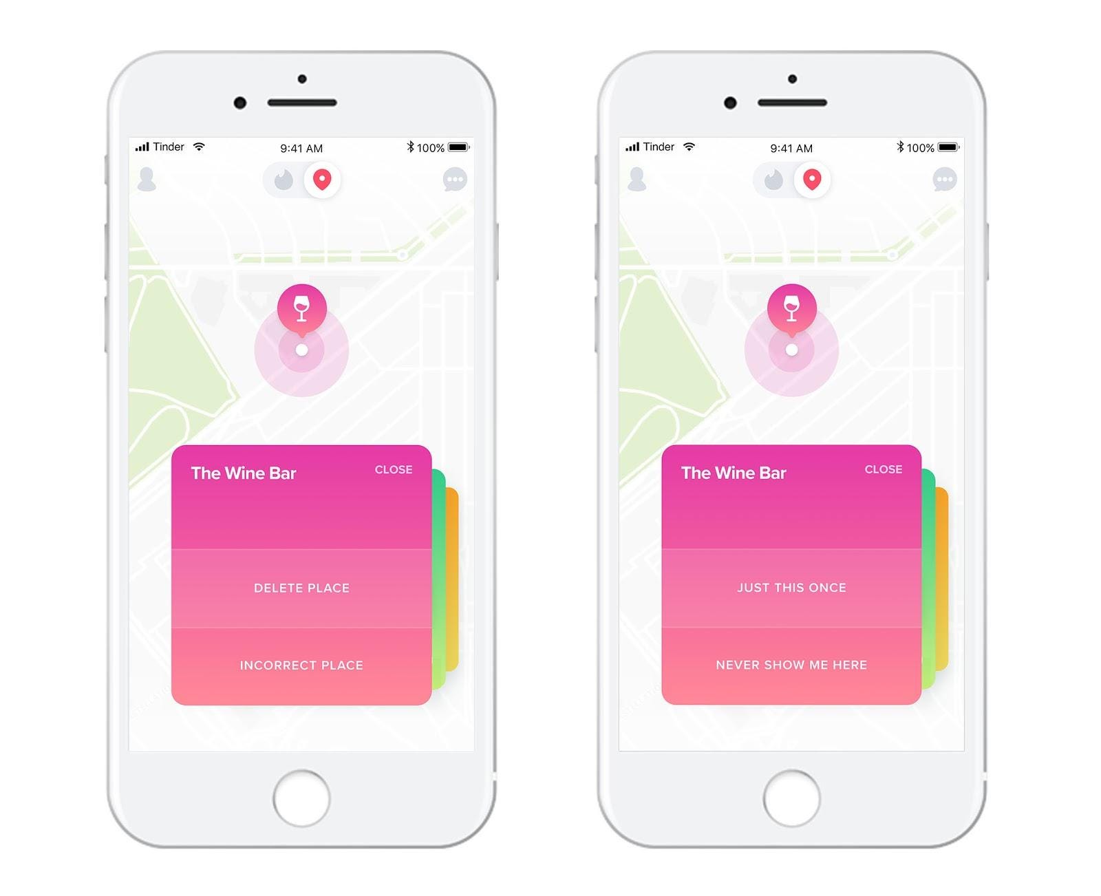Tinder Places Match With Maps Maps For Developers