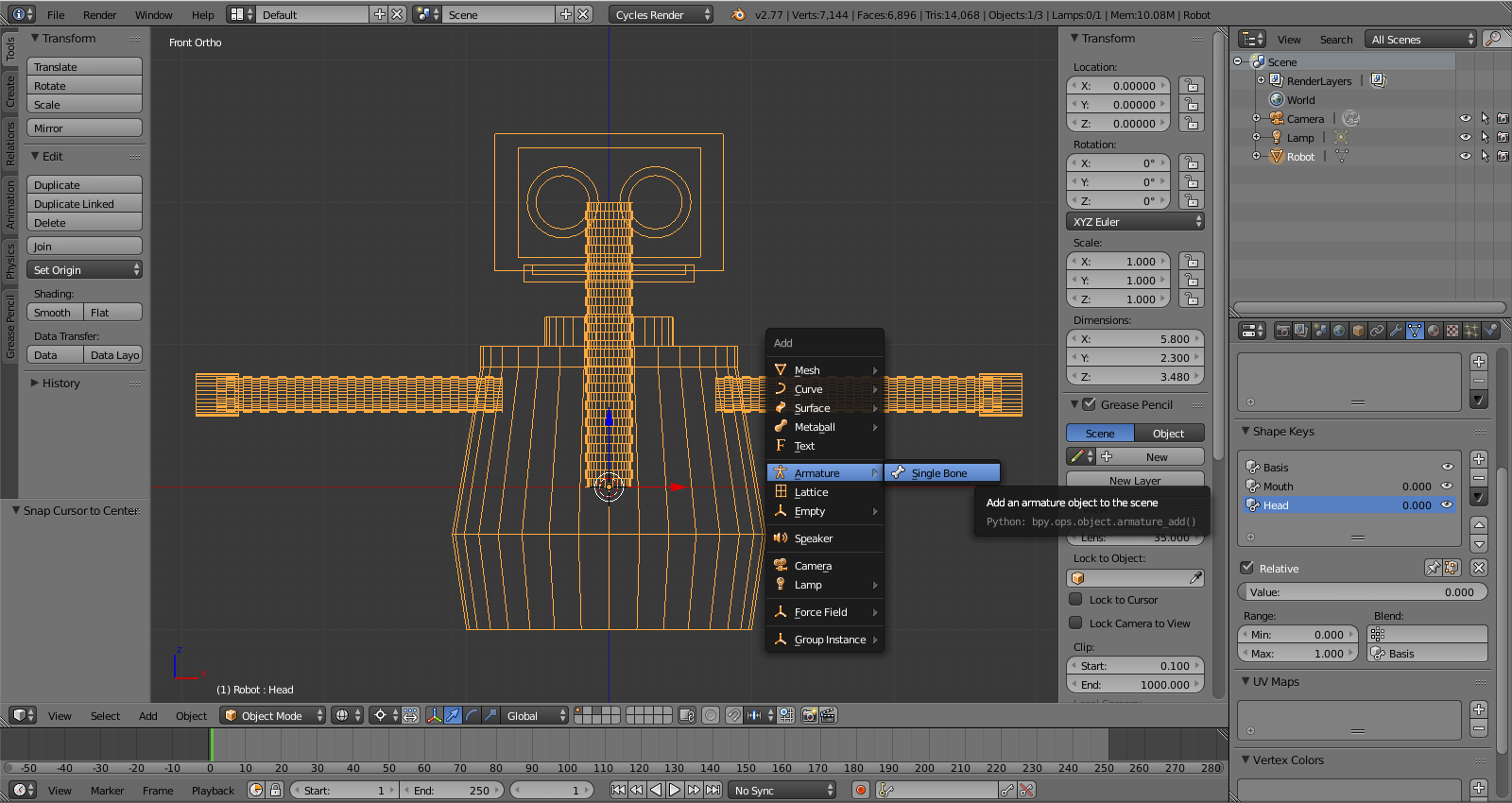 Beginner Blender Armatures & Rigging by Jared Nielsen Medium