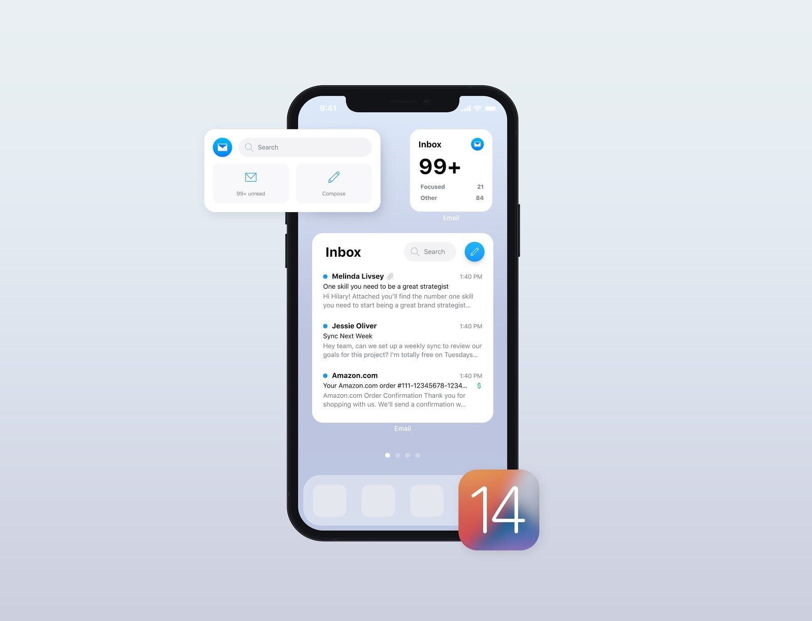 Edison Mail Releases Six New Widgets for iOS 14 | by Edison | Changing  Communications | Medium