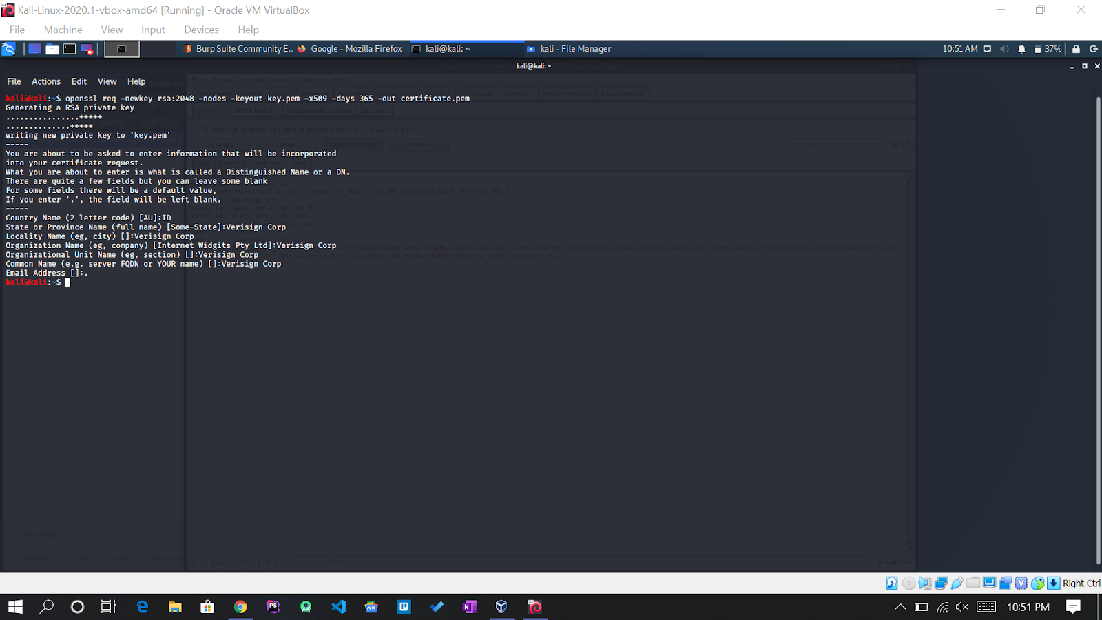 Creating Ssl Certificate Burp Suite By Hengky Sanjaya Hengky Sanjaya Blog Medium