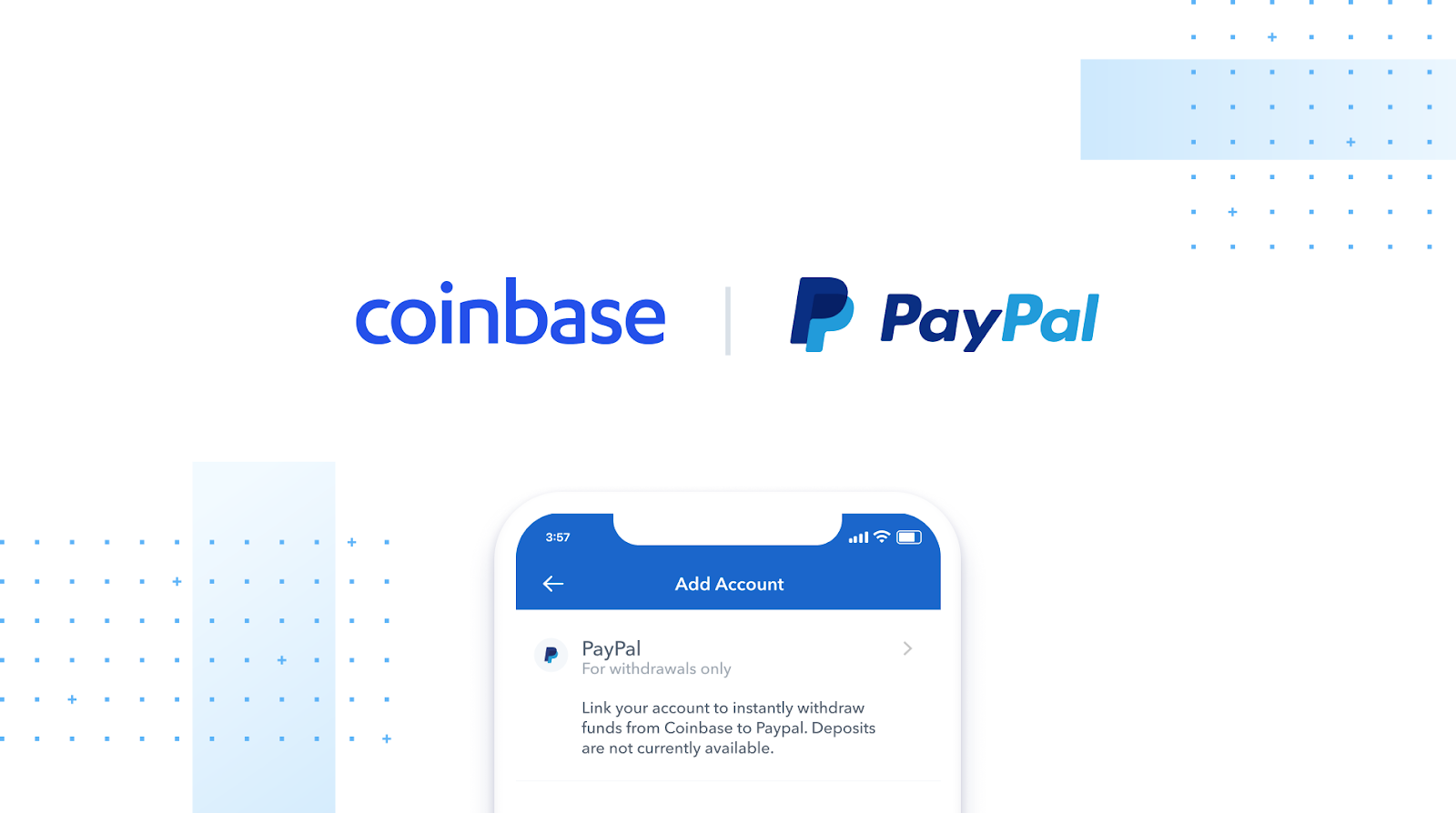 Instant Paypal Withdrawals Now Available For All U S Customers By Allen Osgood The Coinbase Blog