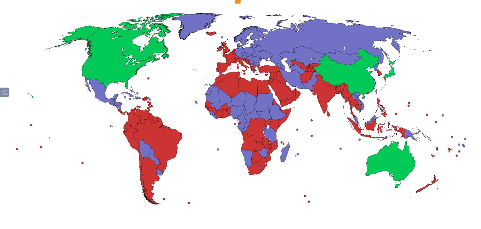 The countries are The Alliance of the Mediterranean and Nazi Russia.